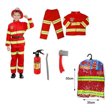 Costum set Halloween, Pompier, 6 piese.