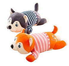 Cățel Husky din Pluș Mega Pufos – Jucărie Sweet Toys pentru Copii, 50cm.