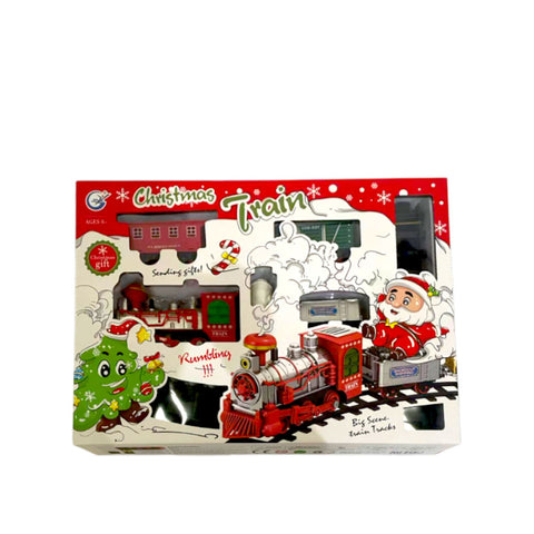 Trenulet Muzical de Craciun pentru Brad