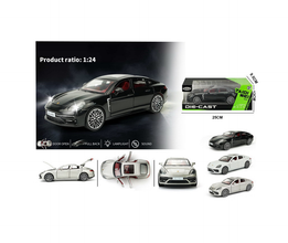 Mașinuță Porsche Panamera Turbo S – Cu Lumini și Sunete, 25 cm.