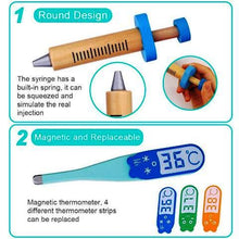 Set Doctor Dentist din lemn – Joc de rol educativ pentru copii, 20 buc