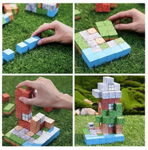 Set Blocuri Magnetice Minecraft 3D – 32 Piese de Construcție Creativă pentru Copii