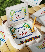 Joc Educativ Mozaic Magnetic  – 101 Butoni Magnetici + Creion Magnetic