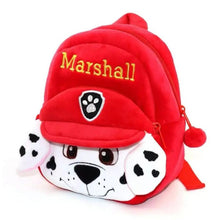 Ghiozdan pufos Patrula Catelusilor, Marshall, 28cm + Rechizite Cadou