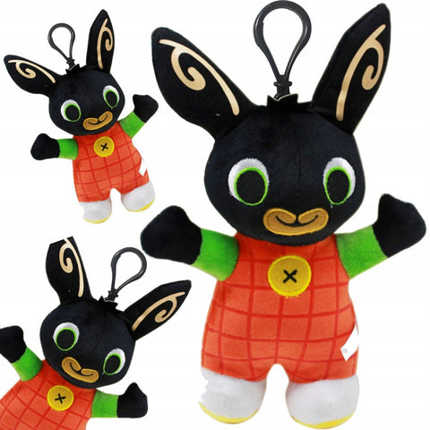 Jucarie de Plus, Iepuras Negru, 24cm.