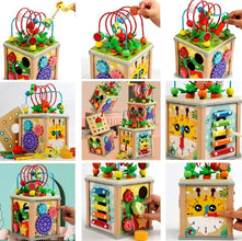Cub Educativ din Lemn cu Ciocănitoare – 10 Activități Interactive pentru Copii
