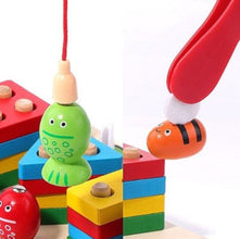 Joc 3 în 1 Pescuit Magnetic, Albinute și Sortare Forme - Set Educativ de Dexteritate