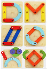 Geoboard din Lemn – Jucărie de Plus Educativă pentru Dezvoltarea Creativității Copiilor