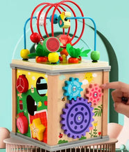 Cub Educativ din Lemn cu Ciocănitoare – 10 Activități Interactive pentru Copii