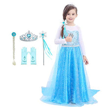 Costum Set de Halloween de copii, Printesa Stralucitoare, 5 piese.