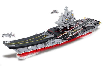 Machetă Navală 3D din Lemn – Portavion cu 142 Piese