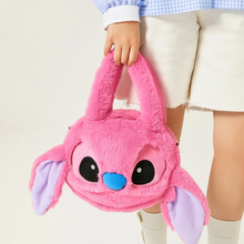 Geanta de Umar Pufoasa, de tip Stitch , 27×20 cm, Curea 50 cm + Rechizite Cadou