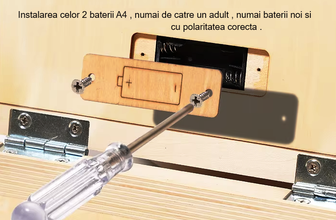 Geantă din Lemn cu Activități Motrice – Jucărie Educativă pentru Copii