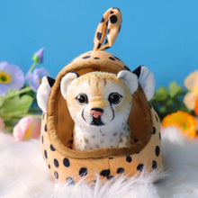 Set 2 Jucării de Pluș Ghepard – Mama și Puiul, Jucării de Plus pentru Copii