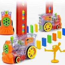 Jucarie Educativa, Trenulet cu piese Domino, 40 buc.