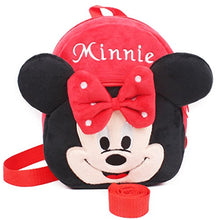 Ghiozdan pentru copii, tip Minnie Rosie, 28cm.