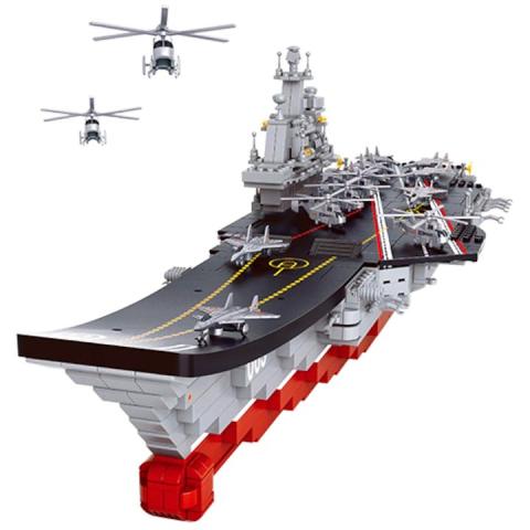 Machetă Navală 3D din Lemn – Portavion cu 142 Piese