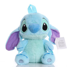 Ghiozdan Pufos Stitch, 28cm + Rechizite Cadou