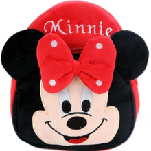 Ghiozdan pentru copii, tip Minnie Rosie, 28cm.