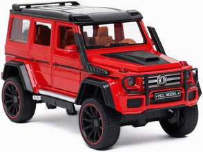 Mașină Metalică de Jucărie, Mercedes-Benz G63 cu Fum, dimensiune 1:22