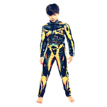 Costum Halloween de Copii, BumbleBee Transformers, cu muschi