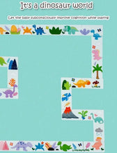 Domino cu Dinozauri din Lemn – Set Educativ cu 28 Piese pentru Copii