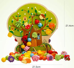 Joc de îndemânare Copacul Roditor – set educativ 102 piese