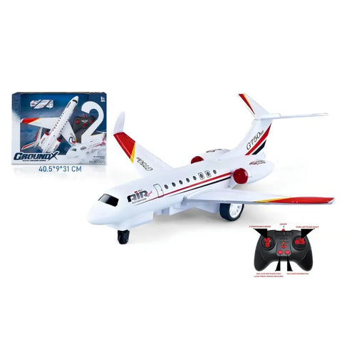 Avion Pasageri cu Telecomandă G750 – Jucărie RC pentru Copii