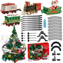 Trenulet Muzical pentru Bradul de Craciun cu Iluminare LED, Diametru 80cm.