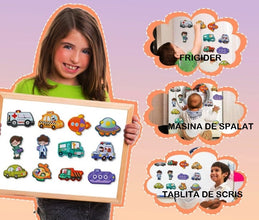 Set Magneți Educativi cu Animale – 22 Piese pentru Joacă și Învățare