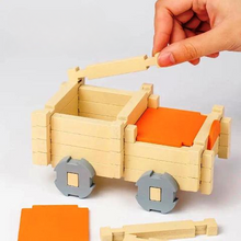Blocuri de Construcție – Set Creativ cu 120 Piese pentru Copii