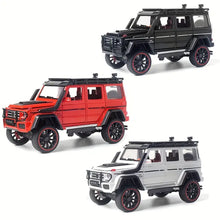 Mașină Metalică de Jucărie, Mercedes-Benz G63 cu Fum, dimensiune 1:22