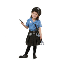 Costum set Halloween de copii, Politista, 10 piese.