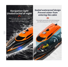 Barcă de curse cu Telecomandă iUni HJ812 – RC Racing Speed Boat, 25 km/h