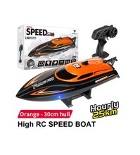 Barcă de curse cu Telecomandă iUni HJ812 – RC Racing Speed Boat, 25 km/h