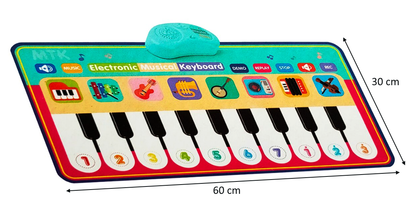 Covoraș Muzical Interactiv pentru Copii – Jucărie Educativă cu Sunete și Lumini