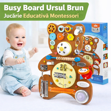 Busy Board Ursul Brun – Joc Educativ pentru Copii