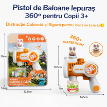 Pistol cu Baloane în Formă de Iepure – Jucărie Distractivă pentru Copii