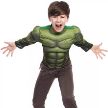 Costum Halloween de Copii, Incredibilul Hulk, cu Muschi