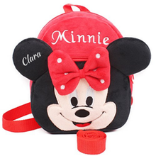 Ghiozdan Personalizat pentru copii, tip Minnie Rosie, 28cm.