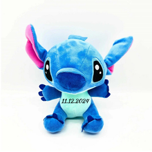 Jucarie de Plus, Stitch Personalizat, Albastru, 20cm.