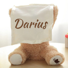 Jucarie Interactiva, Ursuletul Cucu-Bau Personalizat, 25cm.