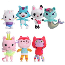 Set 7 Jucarii de Plus Gabby's Dollhouse Kitty, 23cm.