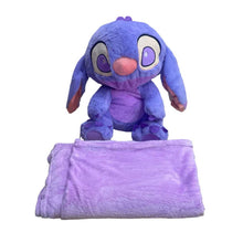 Jucarie de Plus, Stitch Gigant set cu Paturica Moale, 50cm.