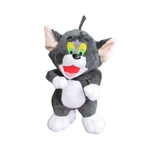 Jucarie Tom de Plus, Tom si Jerry, Motan albastru cu mustati, 30cm.