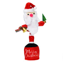 Jucarie Mos Craciun Interactiv, Danseaza si Imita Vocea, 32cm.