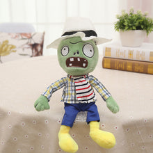 Set 10 Jucarii de Plus tip Zombie, jocul Plants vs Zombie, 30cm.