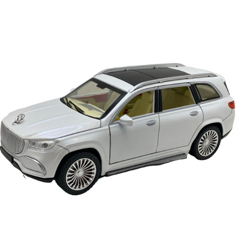 Mașină de Jucărie Metalică Mercedes‑Maybach S600, 1:24 – Sunet și Lumină