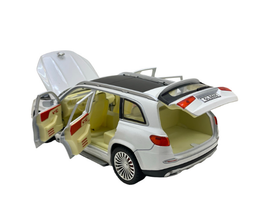 Mașină de Jucărie Metalică Mercedes‑Maybach S600, 1:24 – Sunet și Lumină