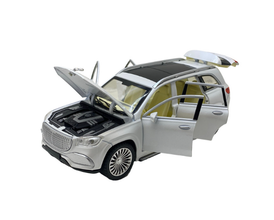 Mașină de Jucărie Metalică Mercedes‑Maybach S600, 1:24 – Sunet și Lumină